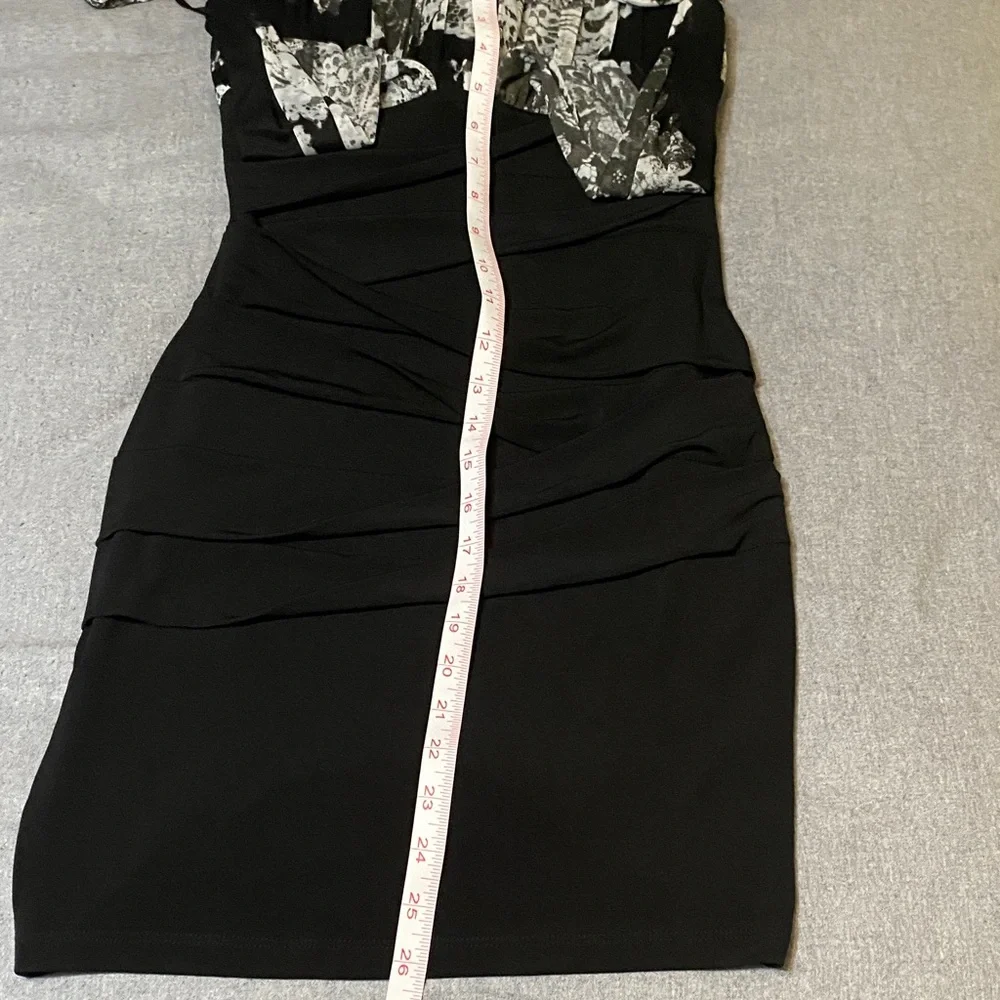 Sweet Storm Black and White Dress - Picture 4 of 7